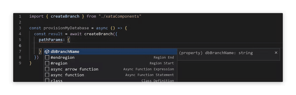 Xata API with openapi-codegen